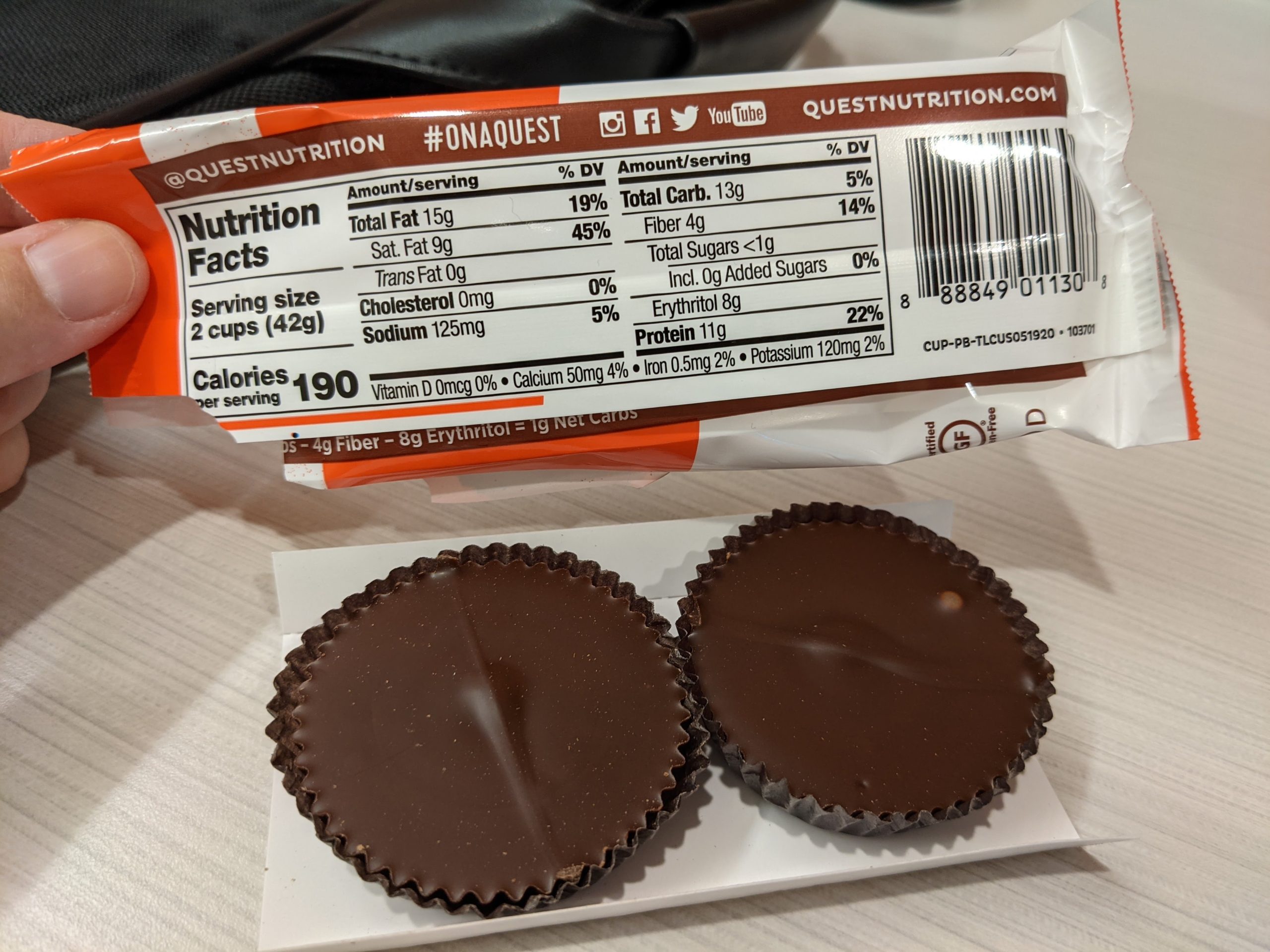 Keto review quest nutrition peanut butter cups ketobeastbeauty