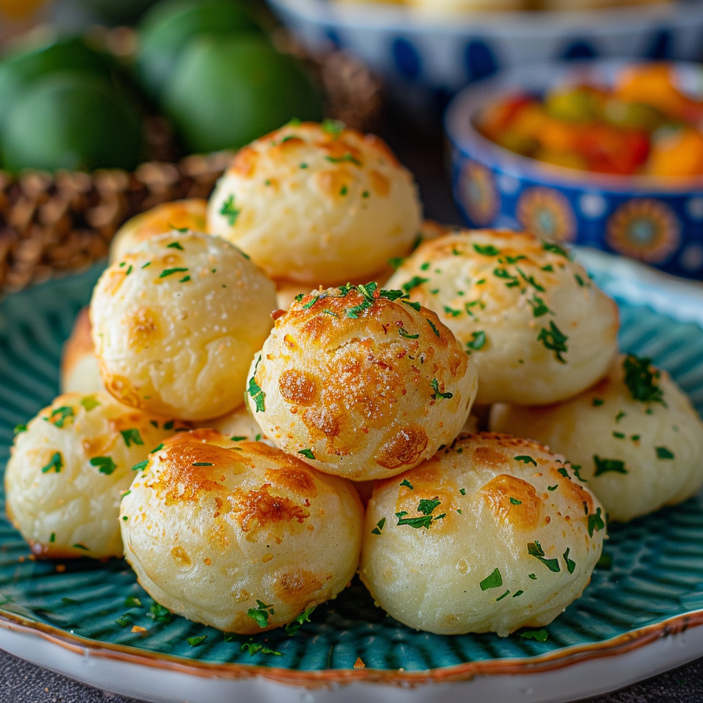 Keto Brazilian Cheese Bread Pão de Queijo