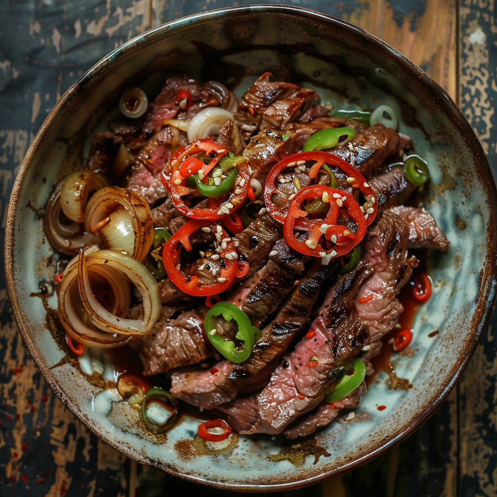 Keto Filipino Beef Steak (Bistek Tagalog)